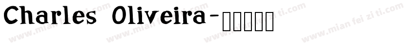 Charles Oliveira字体转换